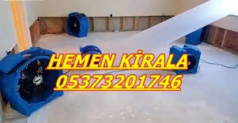 Kütahya-Sivas-Giresun-Niğde-Ardahan Nem Kurutma Cihazı Kiralama